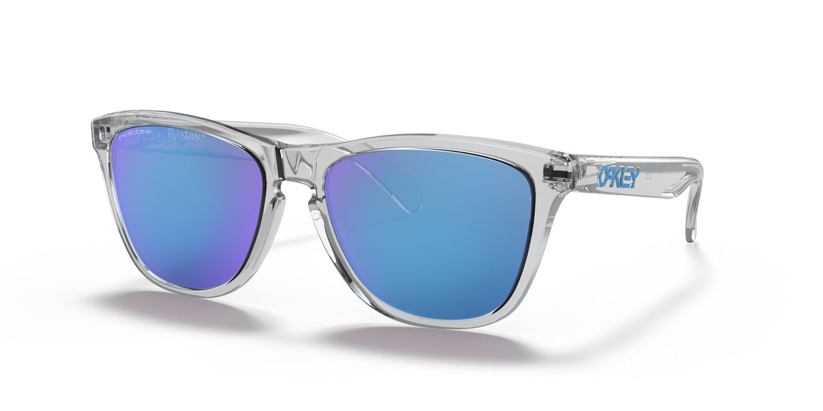Oakley Frogskins 0OO9013 9013D0 55 Crystal Clear / Prizm Sapphire 55 / Plastic / Plastic