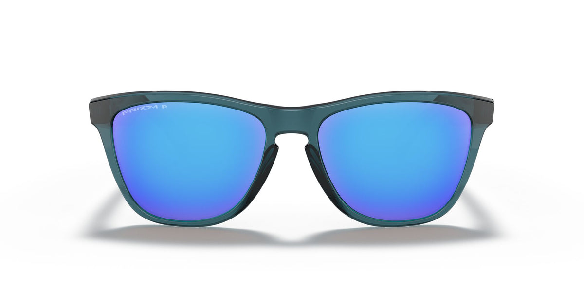 Oakley Frogskins 0OO9013 9013F6 55 Crystal Black / Prizm Sapphire Polarized 55 / Plastic / Plastic