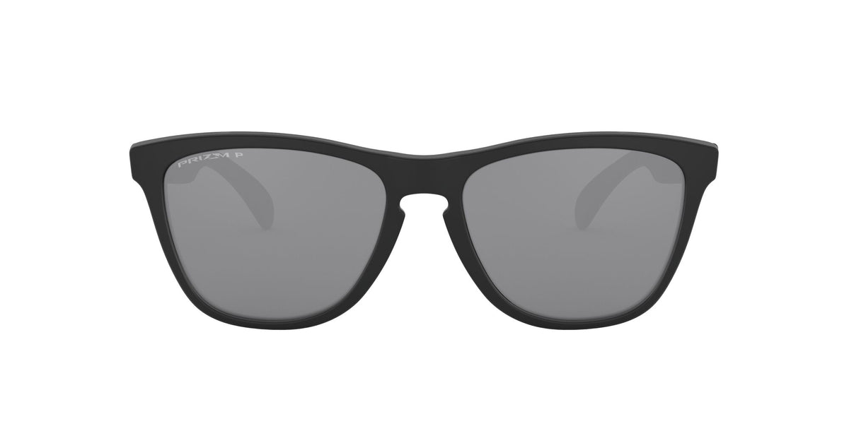 Oakley Frogskins 0OO9013 9013F7 55 Matte Black / Prizm Black Polarized 55 / Plastic / Plastic