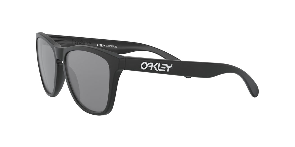 Oakley Frogskins 0OO9013 9013F7 55 Matte Black / Prizm Black Polarized 55 / Plastic / Plastic