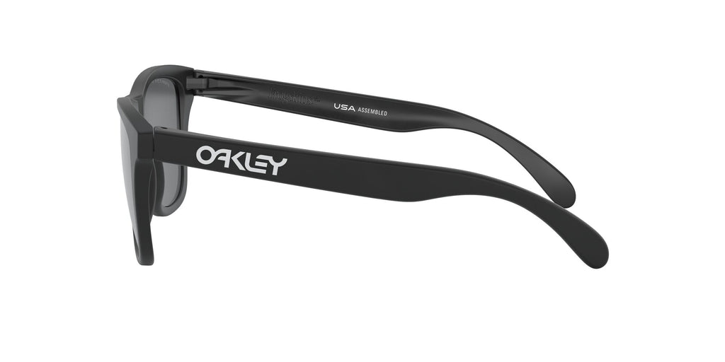 Oakley Frogskins 0OO9013 9013F7 55 Matte Black / Prizm Black Polarized 55 / Plastic / Plastic