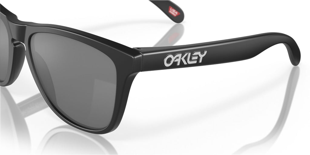 Oakley Frogskins 0OO9013 9013F7 55 Matte Black / Prizm Black Polarized 55 / Plastic / Plastic