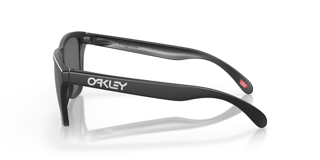 Oakley Frogskins 0OO9013 9013F7 55 Matte Black / Prizm Black Polarized 55 / Plastic / Plastic