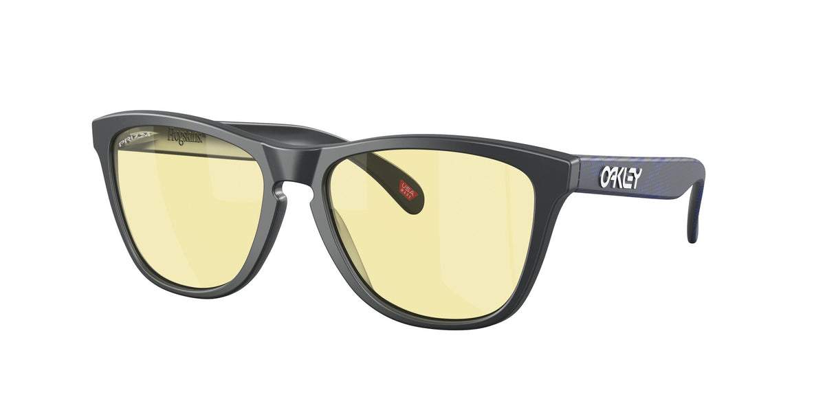Oakley Frogskins 0OO9013 9013L4 55 Matte Carbon / Prizm Gaming 55 / Polycarbonate / O_matter / Injected