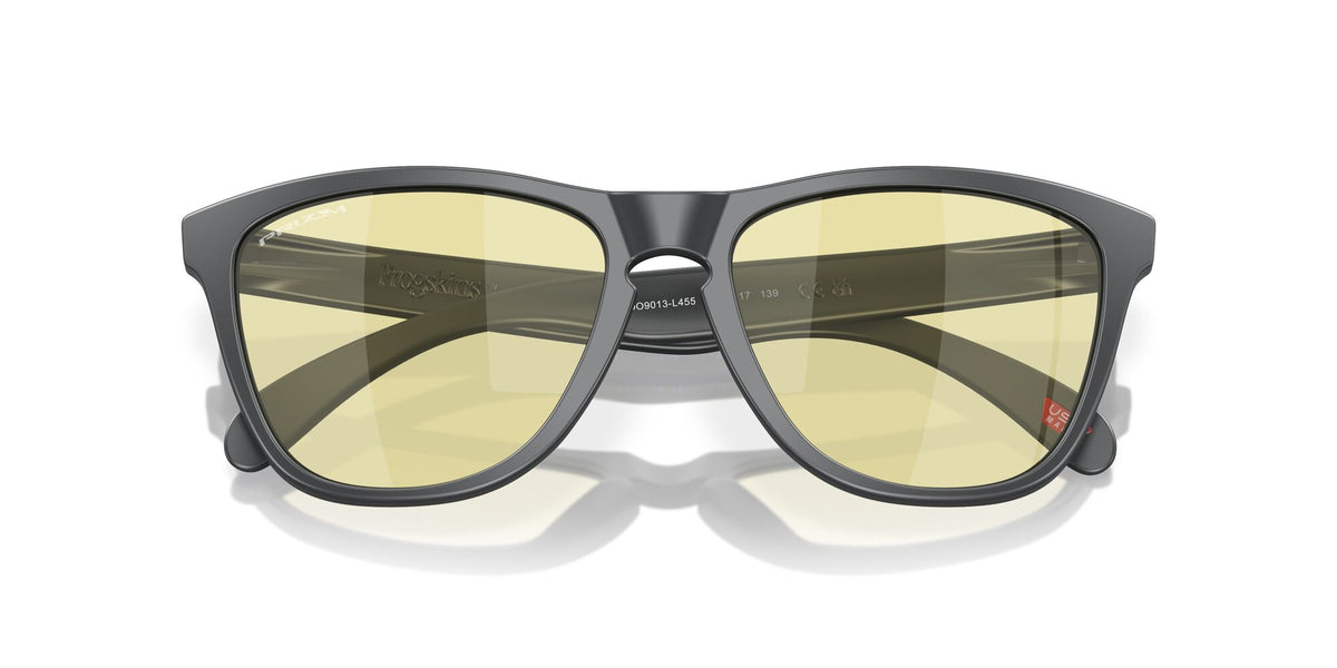 Oakley Frogskins 0OO9013 9013L4 55 Matte Carbon / Prizm Gaming 55 / Polycarbonate / O_matter / Injected