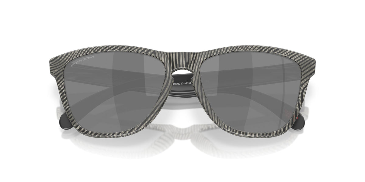 Oakley Frogskins OO9013 9013M0 55 Matt Grey Ink Fingerprint / Prizm Black
