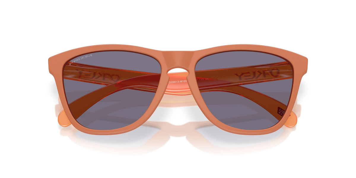 Oakley Frogskins OO9013 9013M1 55 Matte Ginger / Prizm Grey
