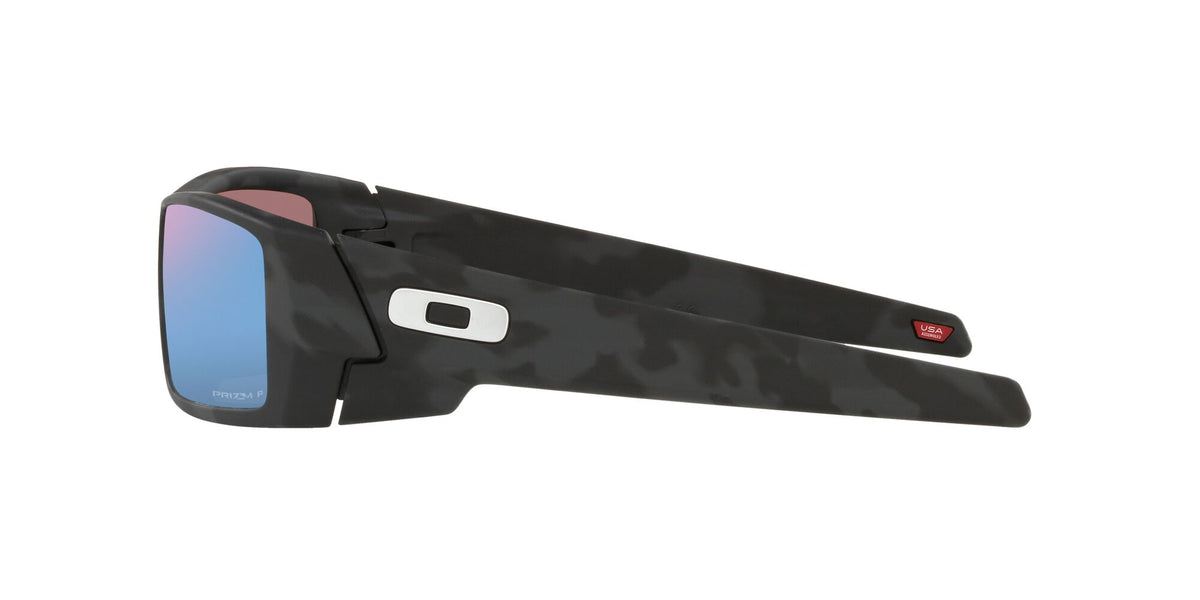 Oakley Gascan 0OO9014 901481 60 Matte Black Camo / Prizm Deep Water Polarized 60 / Polycarbonate / O_matter / Injected