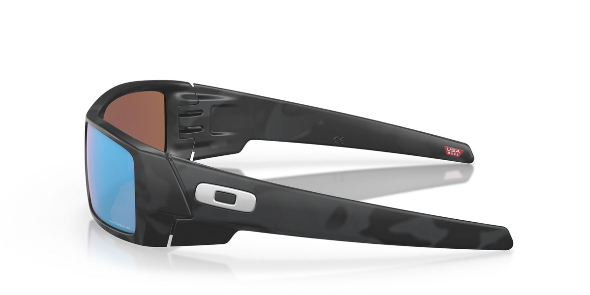 Oakley Gascan 0OO9014 901481 60 Matte Black Camo / Prizm Deep Water Polarized 60 / Polycarbonate / O_matter / Injected