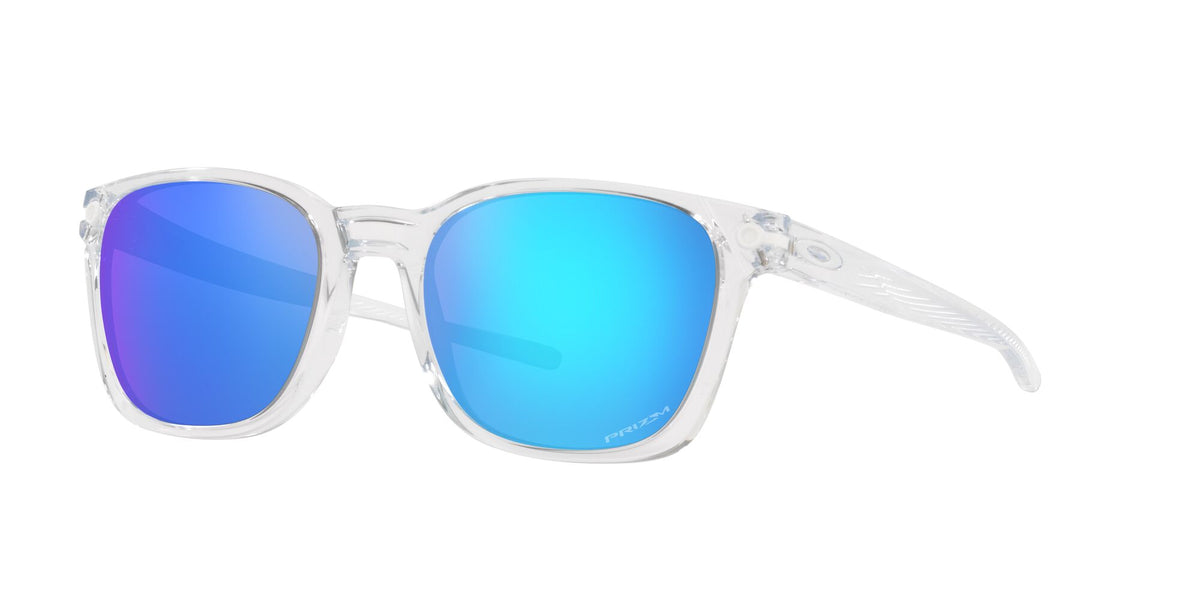 Oakley Ojector 0OO9018 901802 55 Polished Clear / Prizm Sapphire 55 / Plastic / Plastic