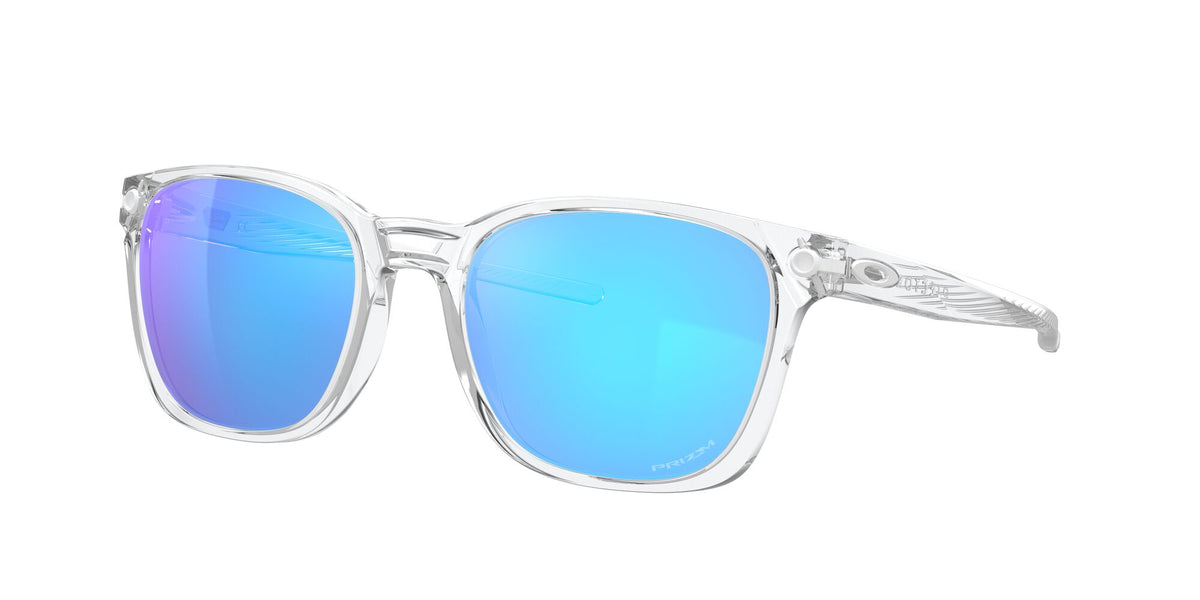 Oakley Ojector 0OO9018 901802 55 Polished Clear / Prizm Sapphire 55 / Plastic / Plastic