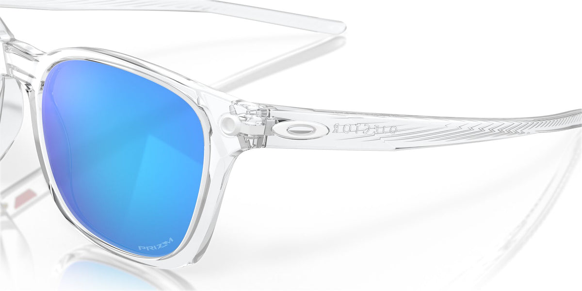 Oakley Ojector 0OO9018 901802 55 Polished Clear / Prizm Sapphire 55 / Plastic / Plastic