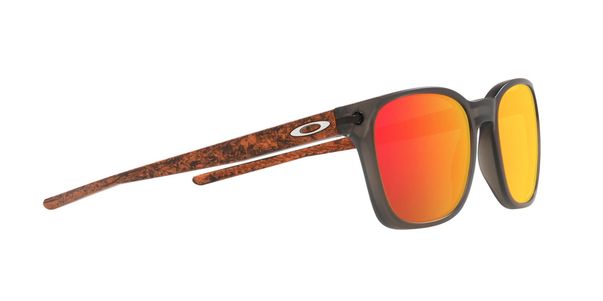 OO 9018 Oakley Ojector Matte Grey Smoke / Prizm Ruby 55 55 / Polycarbonate / O_matter / Injected