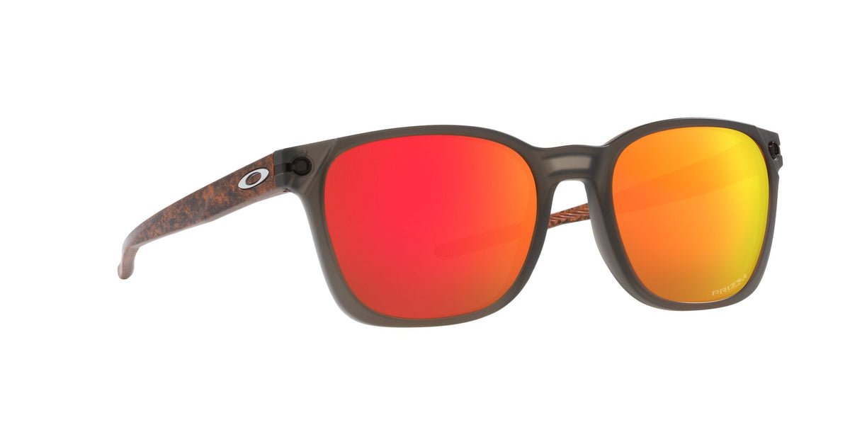 OO 9018 Oakley Ojector Matte Grey Smoke / Prizm Ruby 55 55 / Polycarbonate / O_matter / Injected