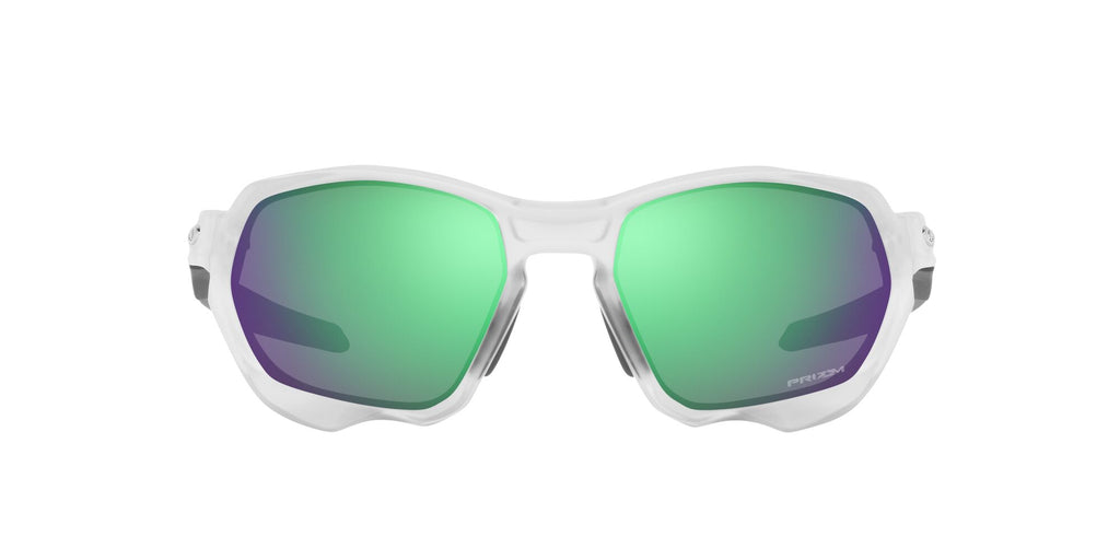 OO 9019A Oakley Plazma (A) Matte Clear / Prizm Road Jade 59 59