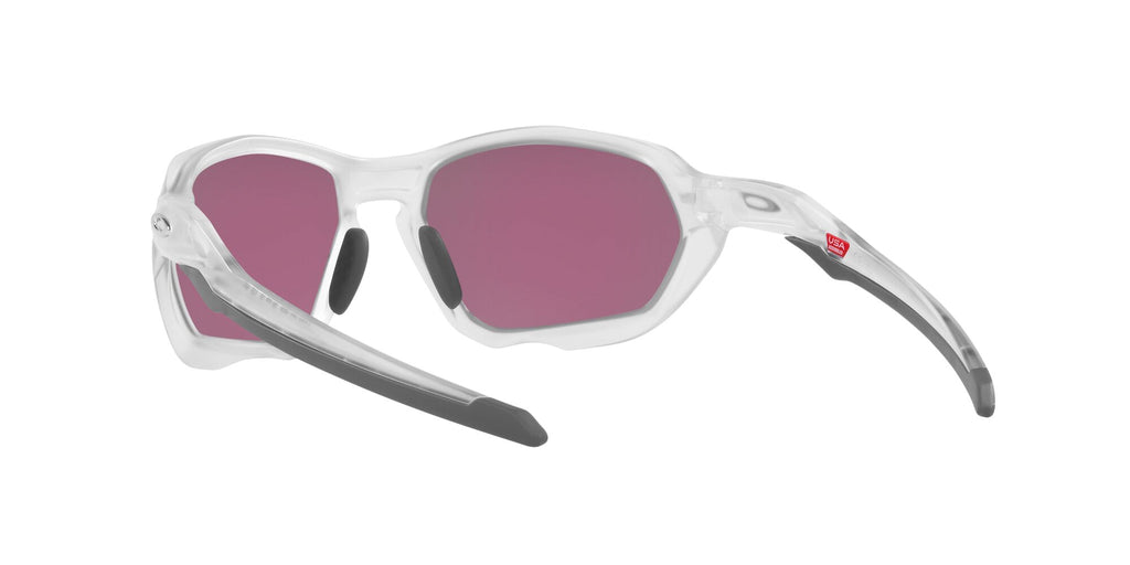 OO 9019A Oakley Plazma (A) Matte Clear / Prizm Road Jade 59 59