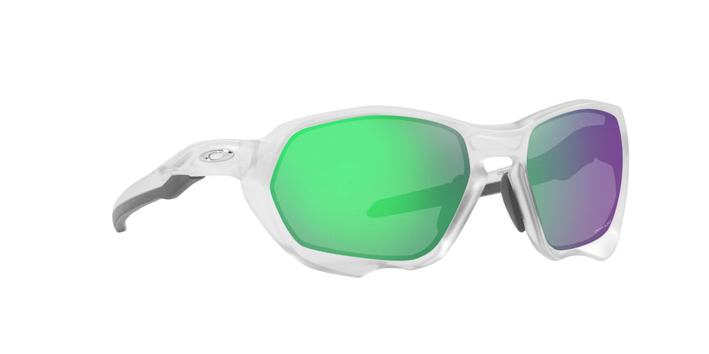 OO 9019A Oakley Plazma (A) Matte Clear / Prizm Road Jade 59 59