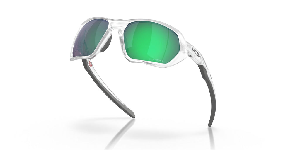 OO 9019A Oakley Plazma (A) Matte Clear / Prizm Road Jade 59 59