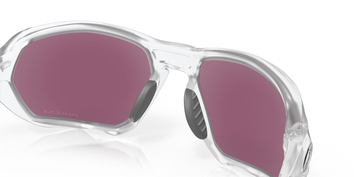 OO 9019A Oakley Plazma (A) Matte Clear / Prizm Road Jade 59 59