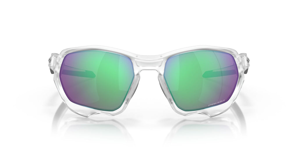 OO 9019A Oakley Plazma (A) Matte Clear / Prizm Road Jade 59 59