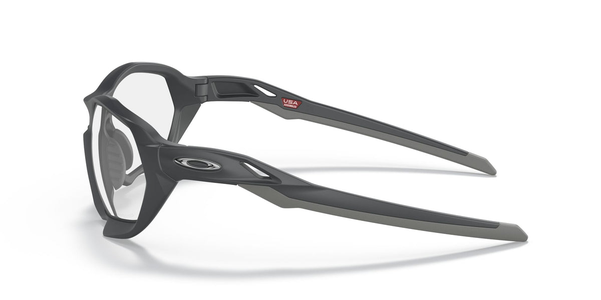 Oakley Plazma 0OO9019 901905 59 Matte Carbon / Clear to Black Iridium Photochromic 59