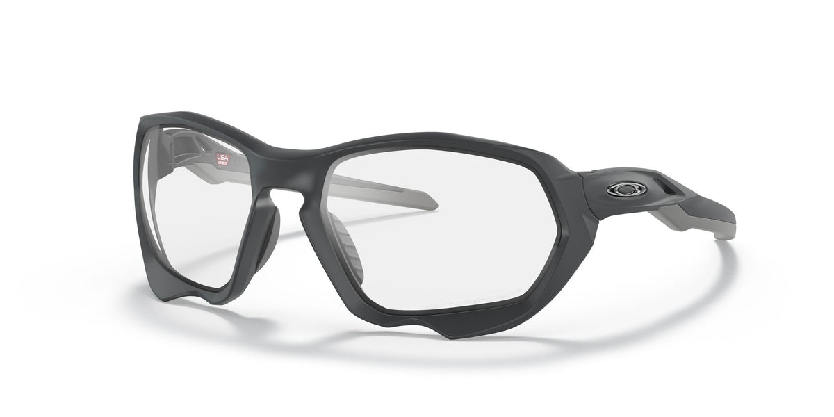 Oakley Plazma 0OO9019 901905 59 Matte Carbon / Clear to Black Iridium Photochromic 59