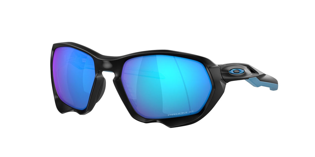 OO 9019 Oakley Plazma Matte Black / Prizm Sapphire Polarised 59 59