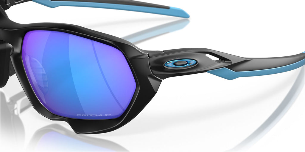 OO 9019 Oakley Plazma Matte Black / Prizm Sapphire Polarised 59 59