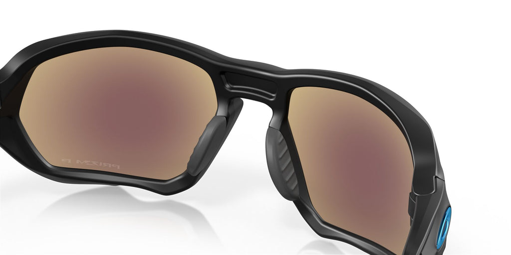 OO 9019 Oakley Plazma Matte Black / Prizm Sapphire Polarised 59 59