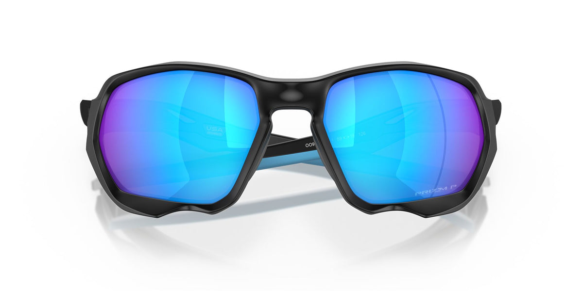 OO 9019 Oakley Plazma Matte Black / Prizm Sapphire Polarised 59 59