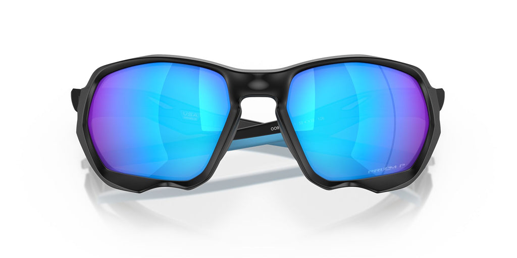 OO 9019 Oakley Plazma Matte Black / Prizm Sapphire Polarised 59 59