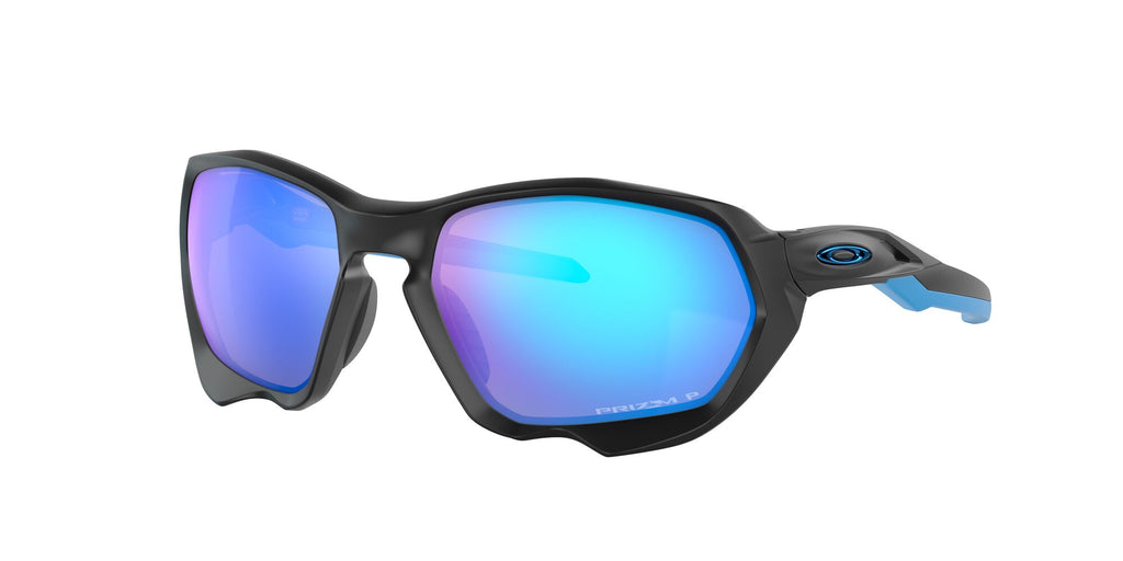 OO 9019 Oakley Plazma Matte Black / Prizm Sapphire Polarised 59 59