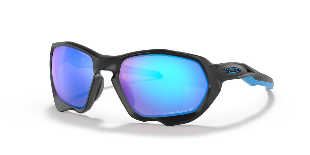 OO 9019 Oakley Plazma Matte Black / Prizm Sapphire Polarised 59 59