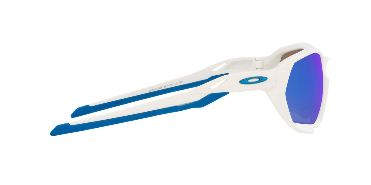 OO 9019 Oakley Plazma Matte White / Prizm Sapphire 59 59