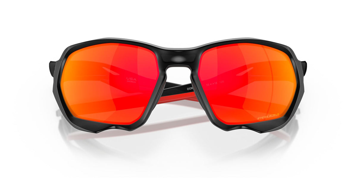 OO 9019 Oakley Plazma Matte Black Ink / Prizm Ruby 59 59