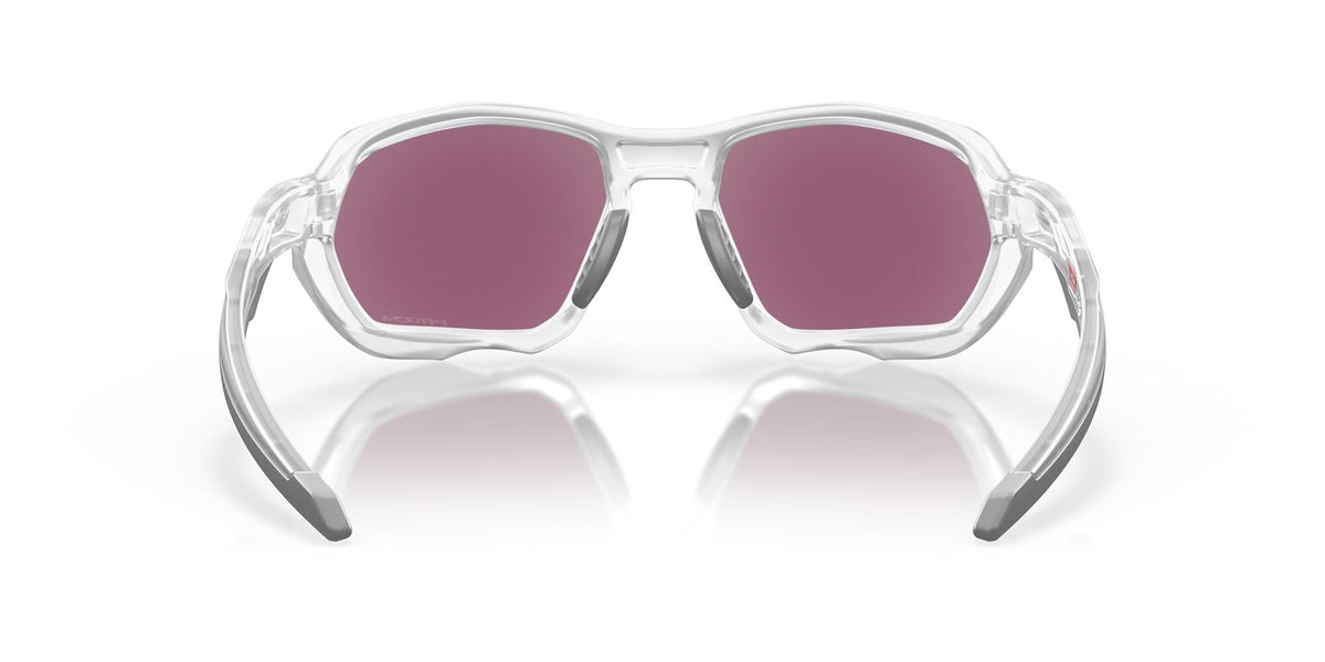 Oakley Plazma 0OO9019 901916 59 Matte Clear / Prizm Road Jade 59