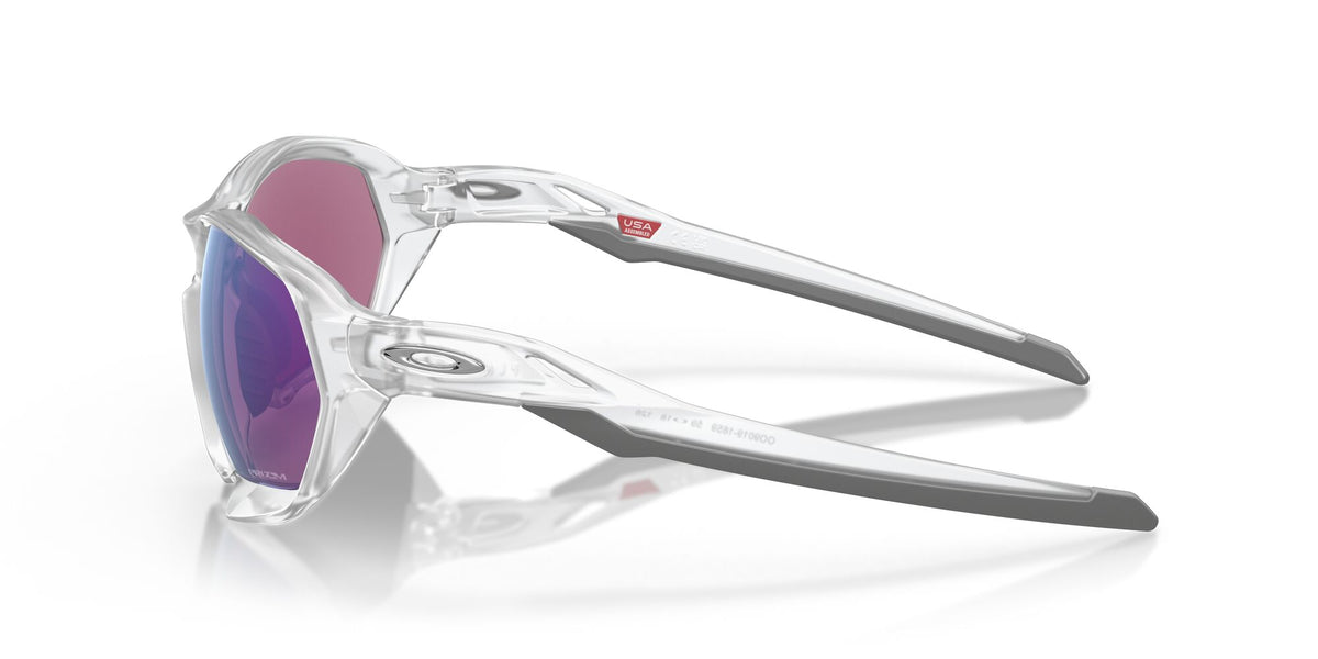 Oakley Plazma 0OO9019 901916 59 Matte Clear / Prizm Road Jade 59