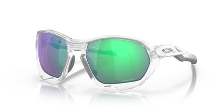 Oakley Plazma 0OO9019 901916 59 Matte Clear / Prizm Road Jade 59