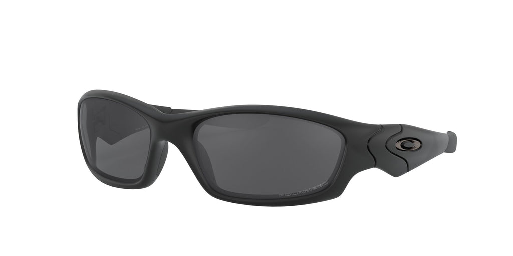 Oakley Straight Jacket 0OO9039 11-014 61 Matte Black / Grey Polarized 61 / Polycarbonate / O_matter / Molded