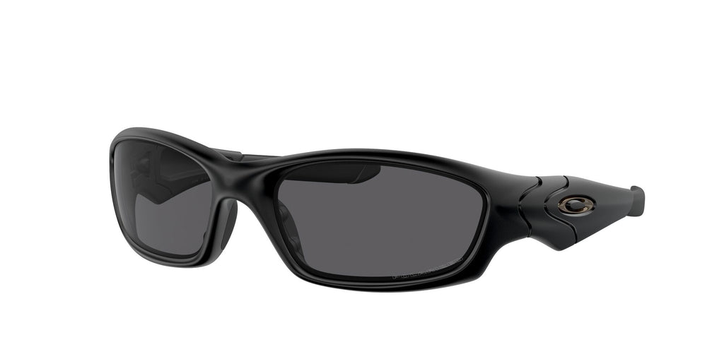 Oakley Straight Jacket 0OO9039 11-014 61 Matte Black / Grey Polarized 61 / Polycarbonate / O_matter / Molded