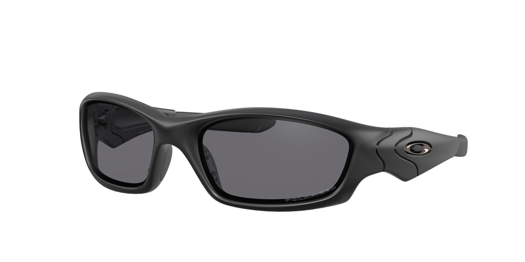 Oakley Straight Jacket 0OO9039 11-014 61 Matte Black / Grey Polarized 61 / Polycarbonate / O_matter / Molded