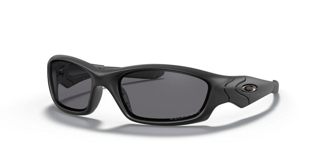 Oakley Straight Jacket 0OO9039 11-014 61 Matte Black / Grey Polarized 61 / Polycarbonate / O_matter / Molded