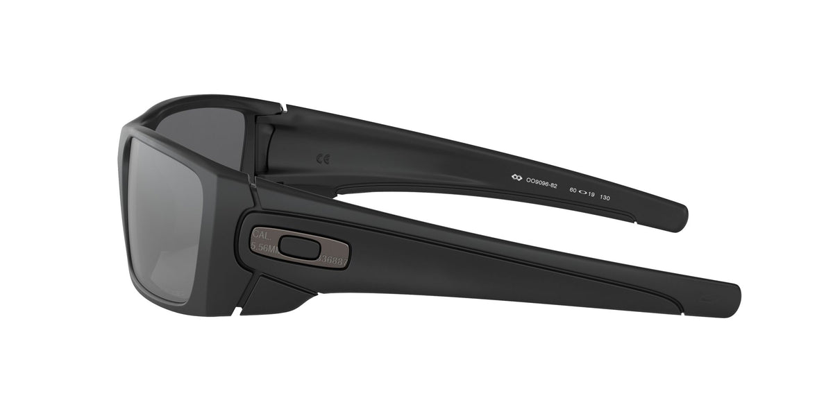 Oakley Fuel Cell 0OO9096 9096B3 60 Cerakote Graphite Black / Black Iridium Polarized 60 / Polycarbonate / O_matter / Injected