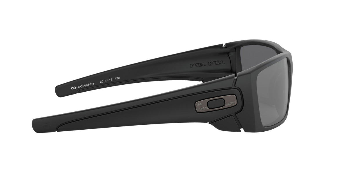 Oakley Fuel Cell 0OO9096 9096B3 60 Cerakote Graphite Black / Black Iridium Polarized 60 / Polycarbonate / O_matter / Injected