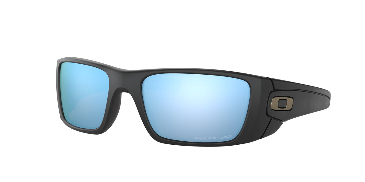 Oakley Fuel Cell 0OO9096 9096D8 60 Matte Black / Prizm Deep Water Polarized 60 / Polycarbonate / O_matter / Injected