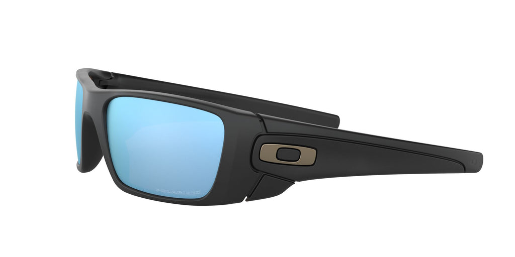 Oakley Fuel Cell 0OO9096 9096D8 60 Matte Black / Prizm Deep Water Polarized 60 / Polycarbonate / O_matter / Injected