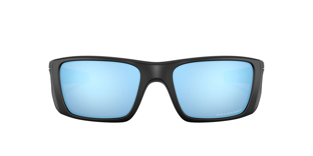 Oakley Fuel Cell 0OO9096 9096D8 60 Matte Black / Prizm Deep Water Polarized 60 / Polycarbonate / O_matter / Injected