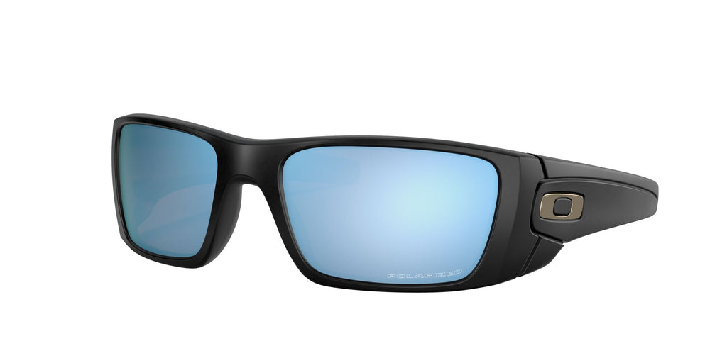 Oakley Fuel Cell 0OO9096 9096D8 60 Matte Black / Prizm Deep Water Polarized 60 / Polycarbonate / O_matter / Injected