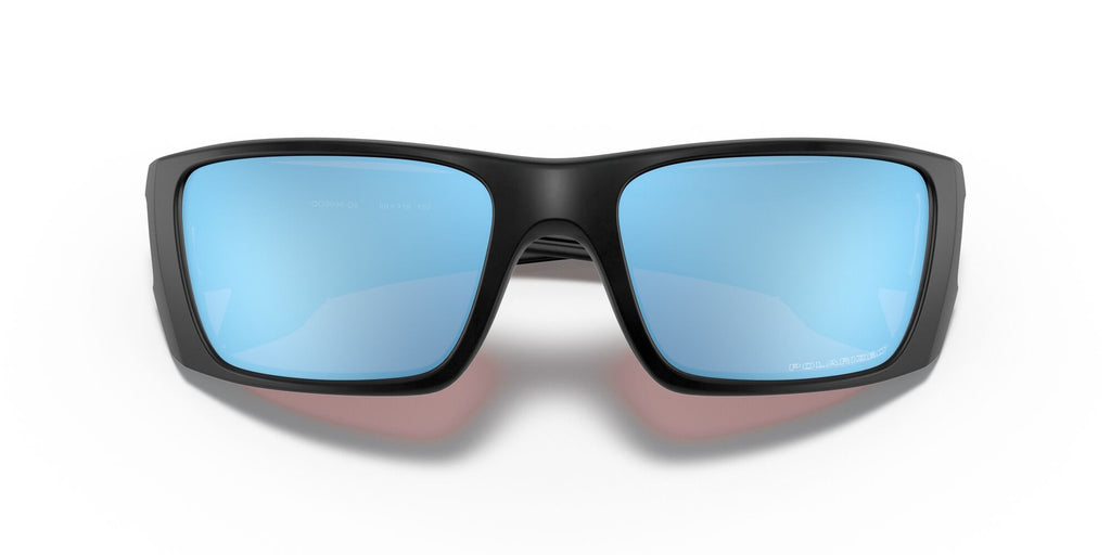 Oakley Fuel Cell 0OO9096 9096D8 60 Matte Black / Prizm Deep Water Polarized 60 / Polycarbonate / O_matter / Injected