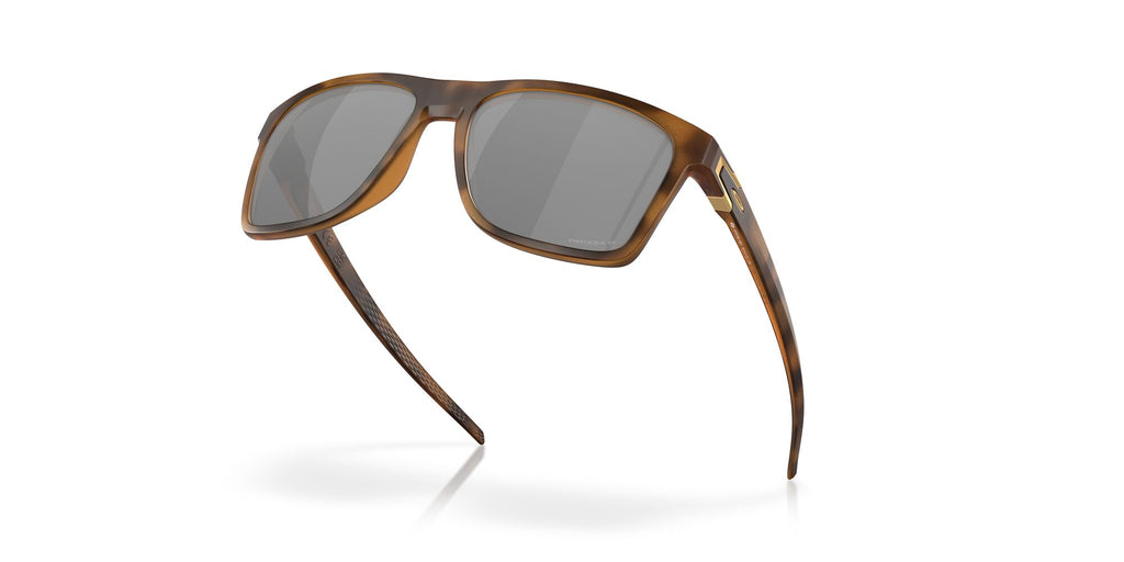 Oakley Leffingwell 0OO9100 910018 57 Matte Brown Tortoise / Prizm Black Polarized